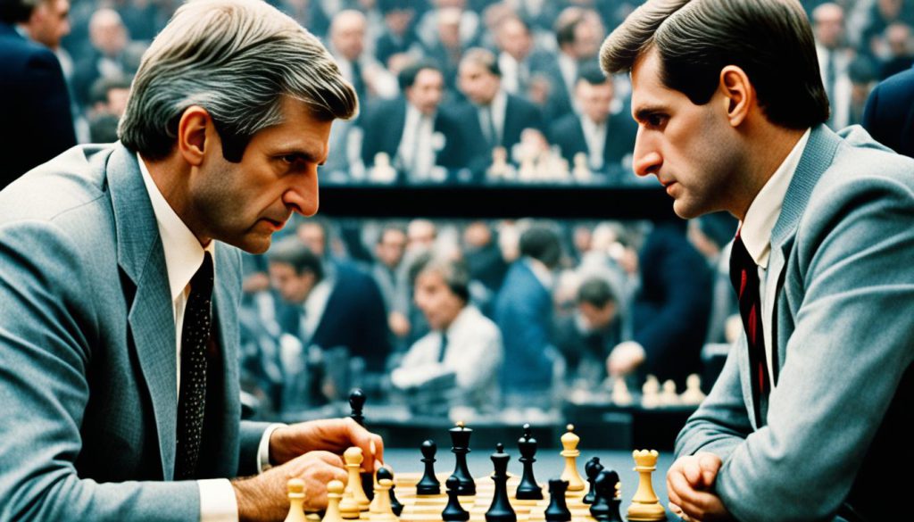 Boris Spassky and Bobby Fischer match